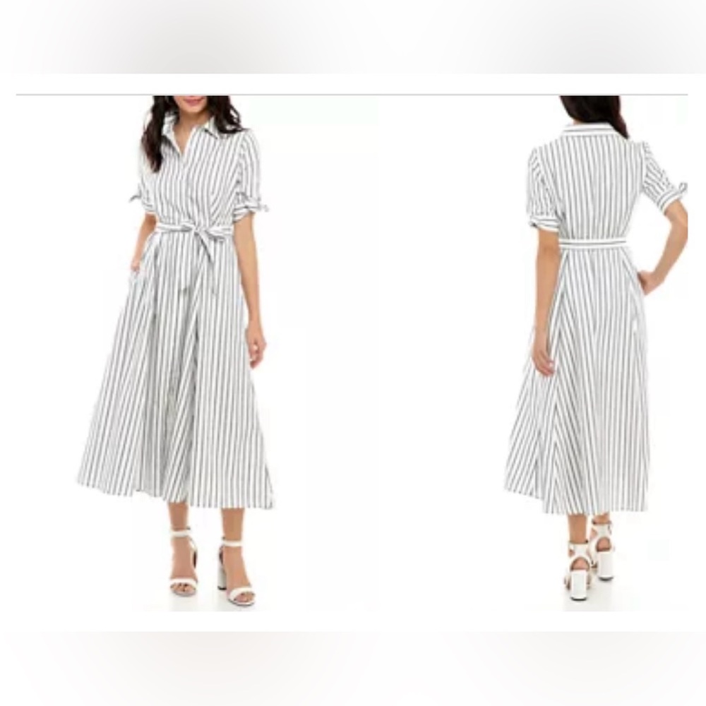 Women’s Calvin Klein short sleeved cotton shirt dress